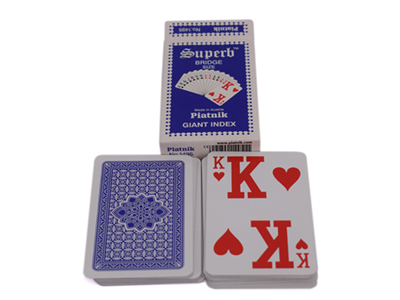 Foto de BARAJA AMBLIOPES PÓKER SUPERBRIDGE